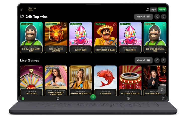 OscarSpin official site